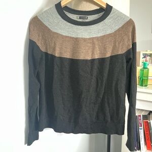 Smartwool color block/striped sweater